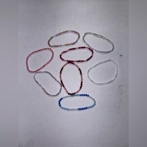 Small dainty bracelet of multiple colors